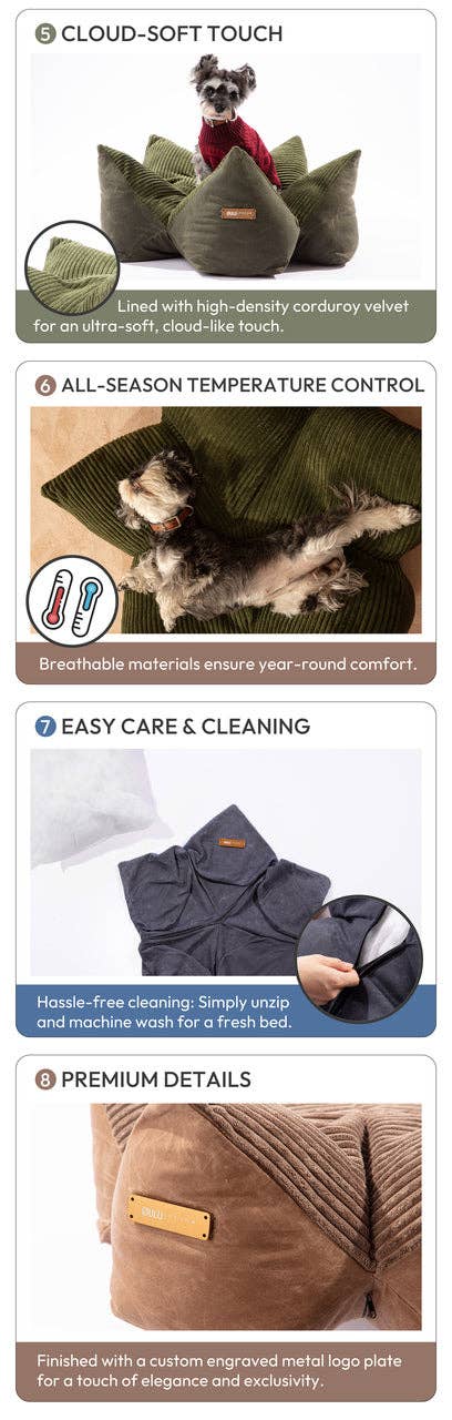 Cuddle Pet Pillow Bed