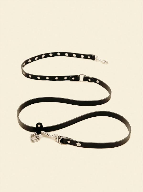Flower Power Leash - Midnight