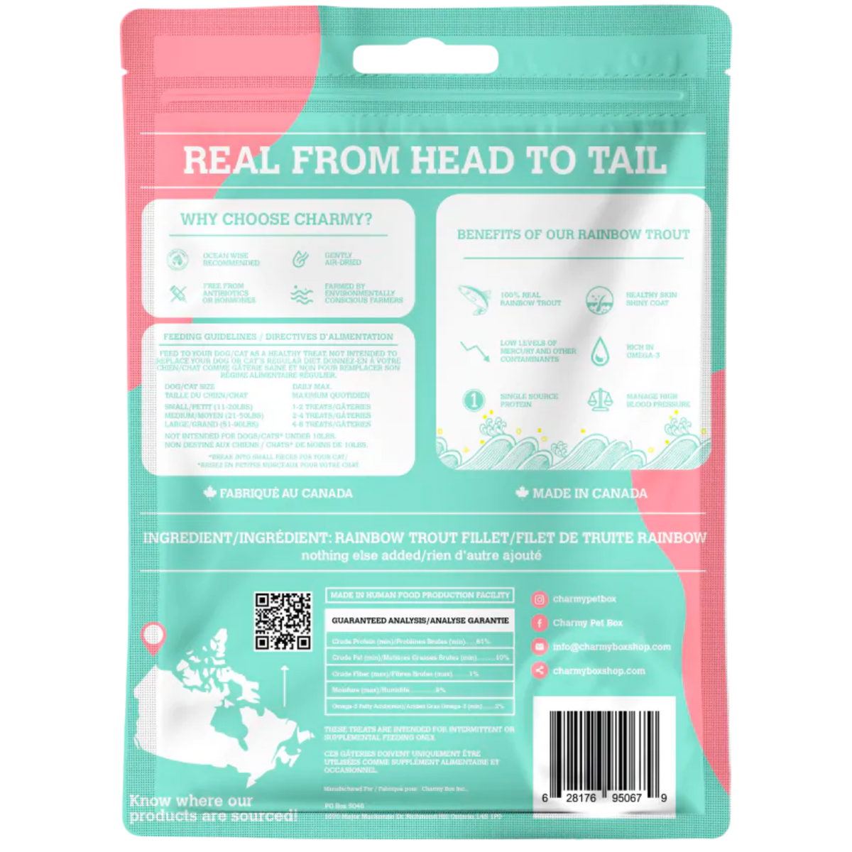 Rainbow Trout - 75g / 2.5oz