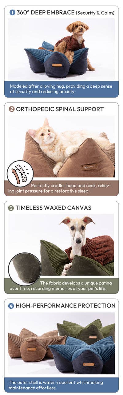 Cuddle Pet Pillow Bed