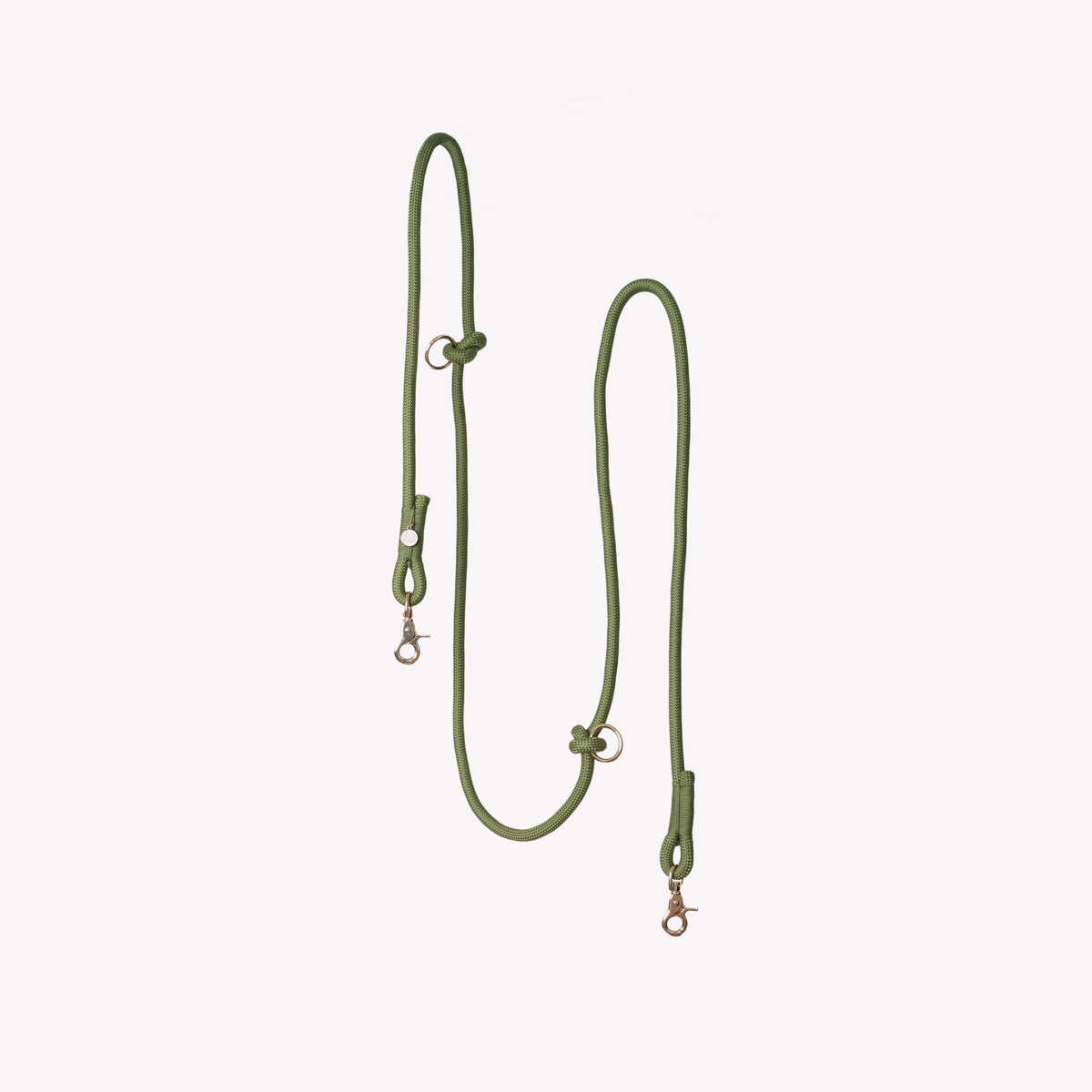 Hands Free Rope Leash - Green
