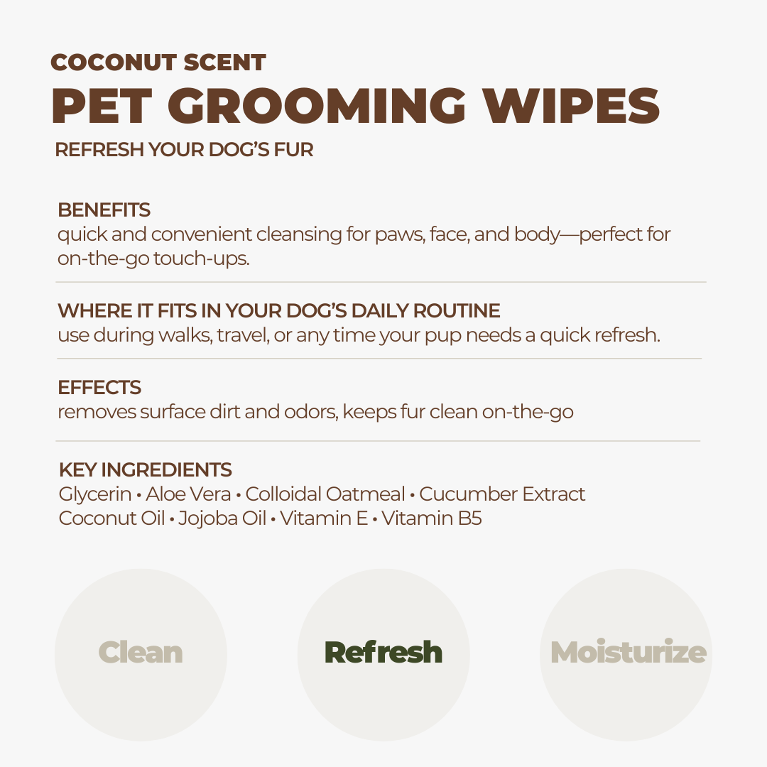 Pet Grooming Wipes