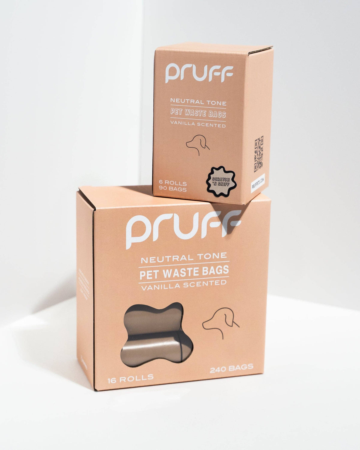 Pet Waste Bags - Vanilla Scented - 6pk