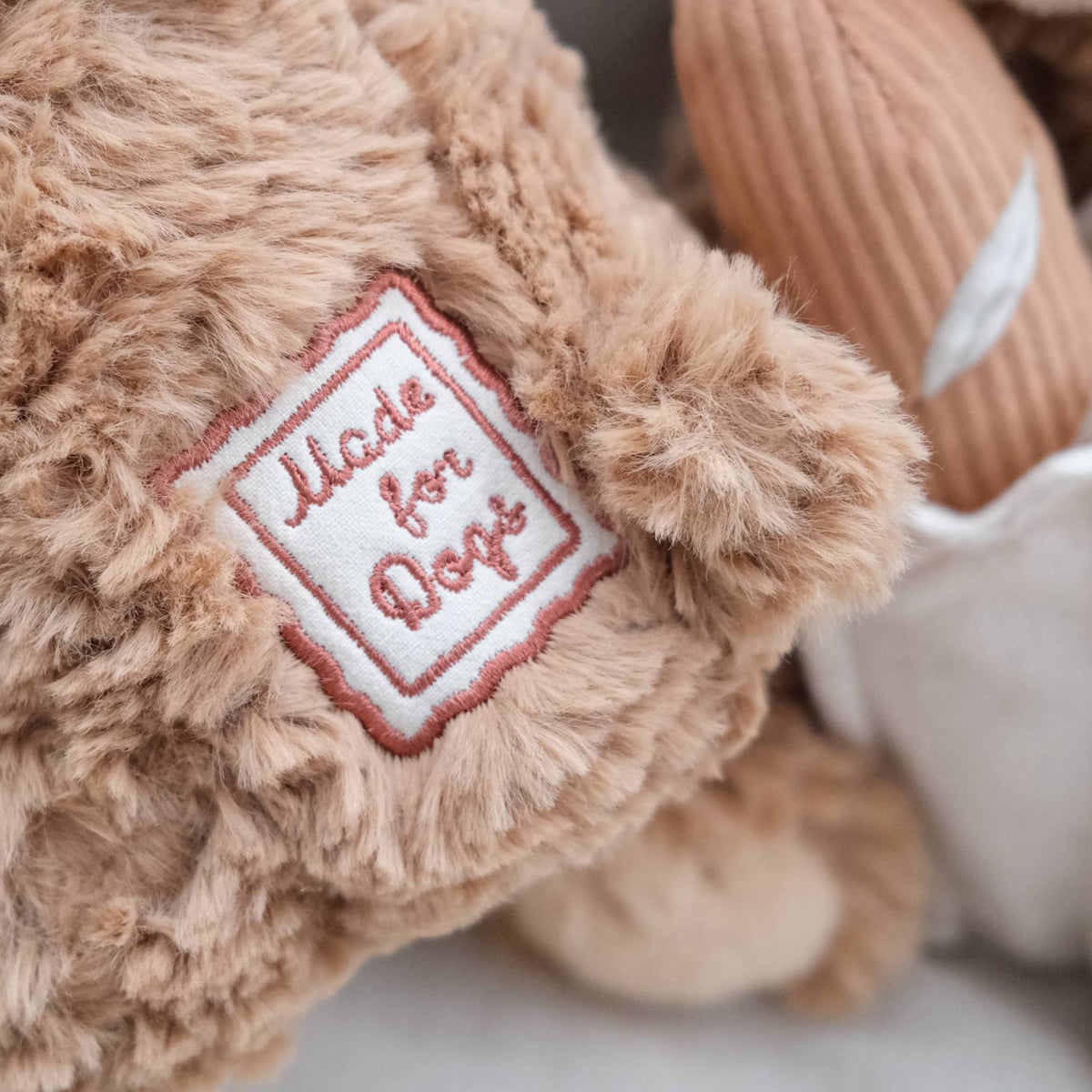 Baguette Teddy Dog Toy
