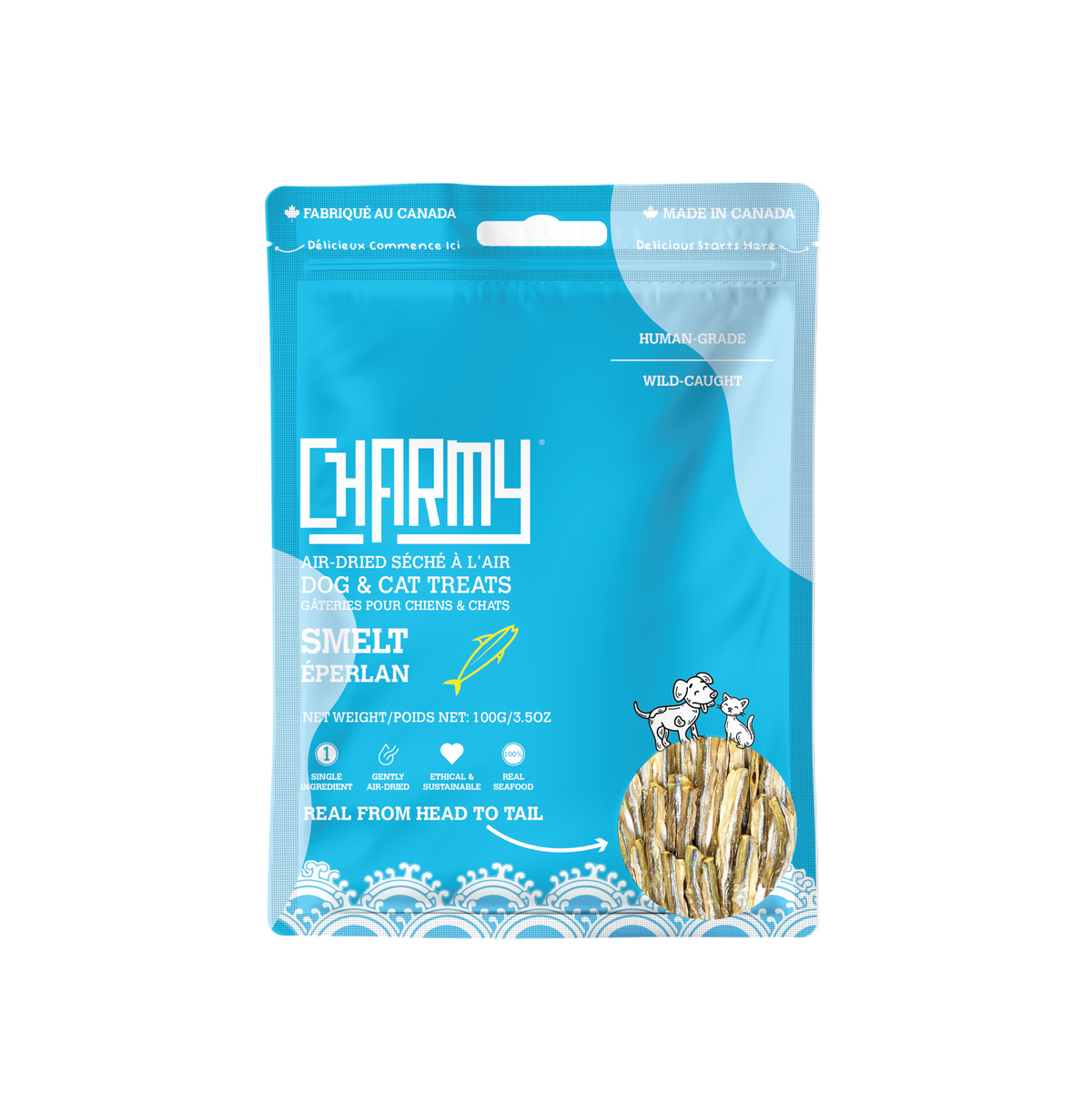 Lake Smelt - 100g / 3.5oz