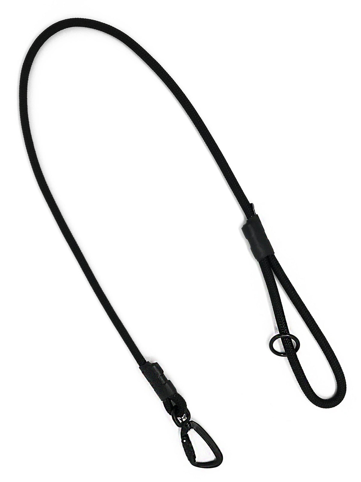 Ekko Leash - 6 FT - Black 10mm Climbing Rope