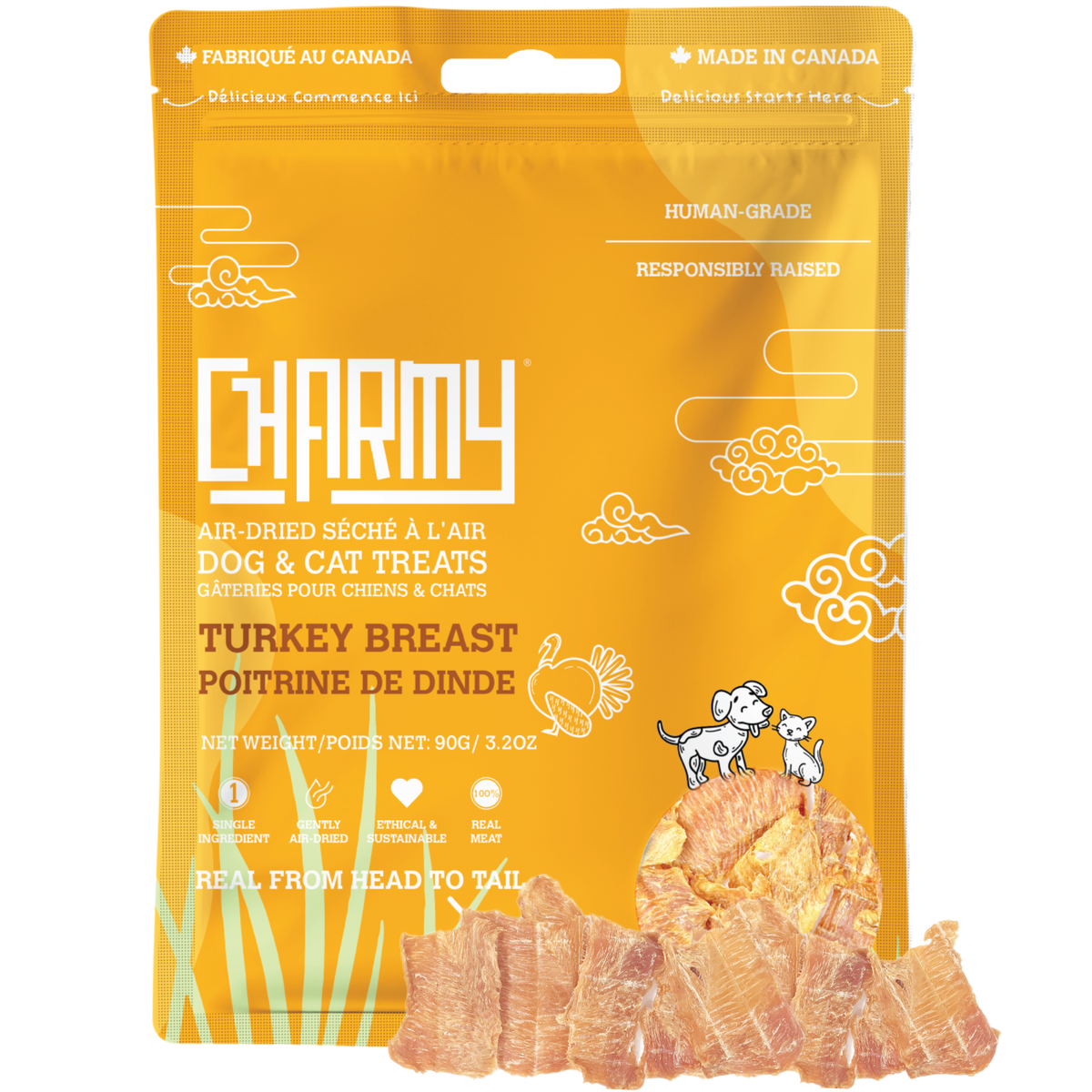 Turkey Breast - 90g / 3.2oz