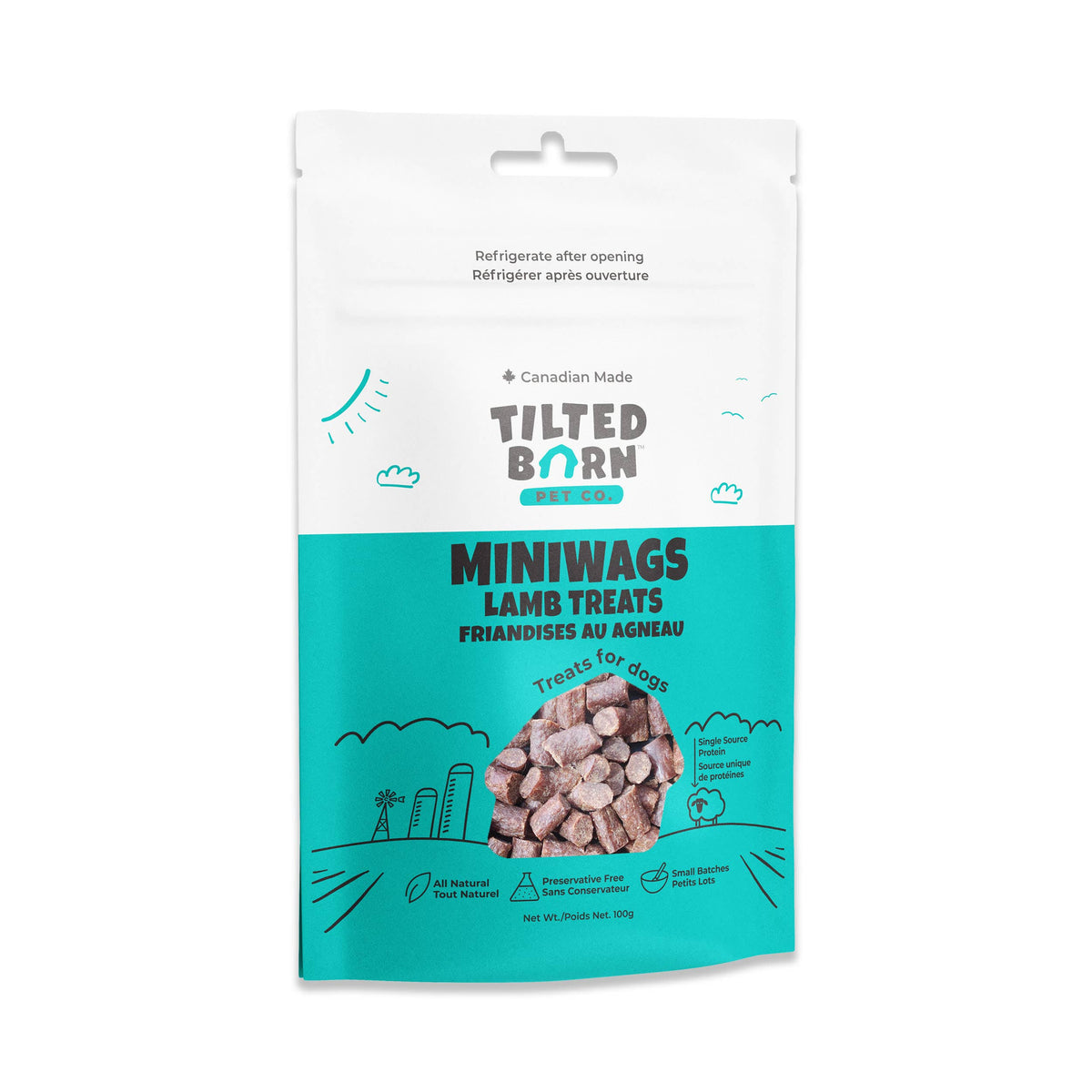 Lamb Miniwags Treats For Dogs 100g/3.53oz