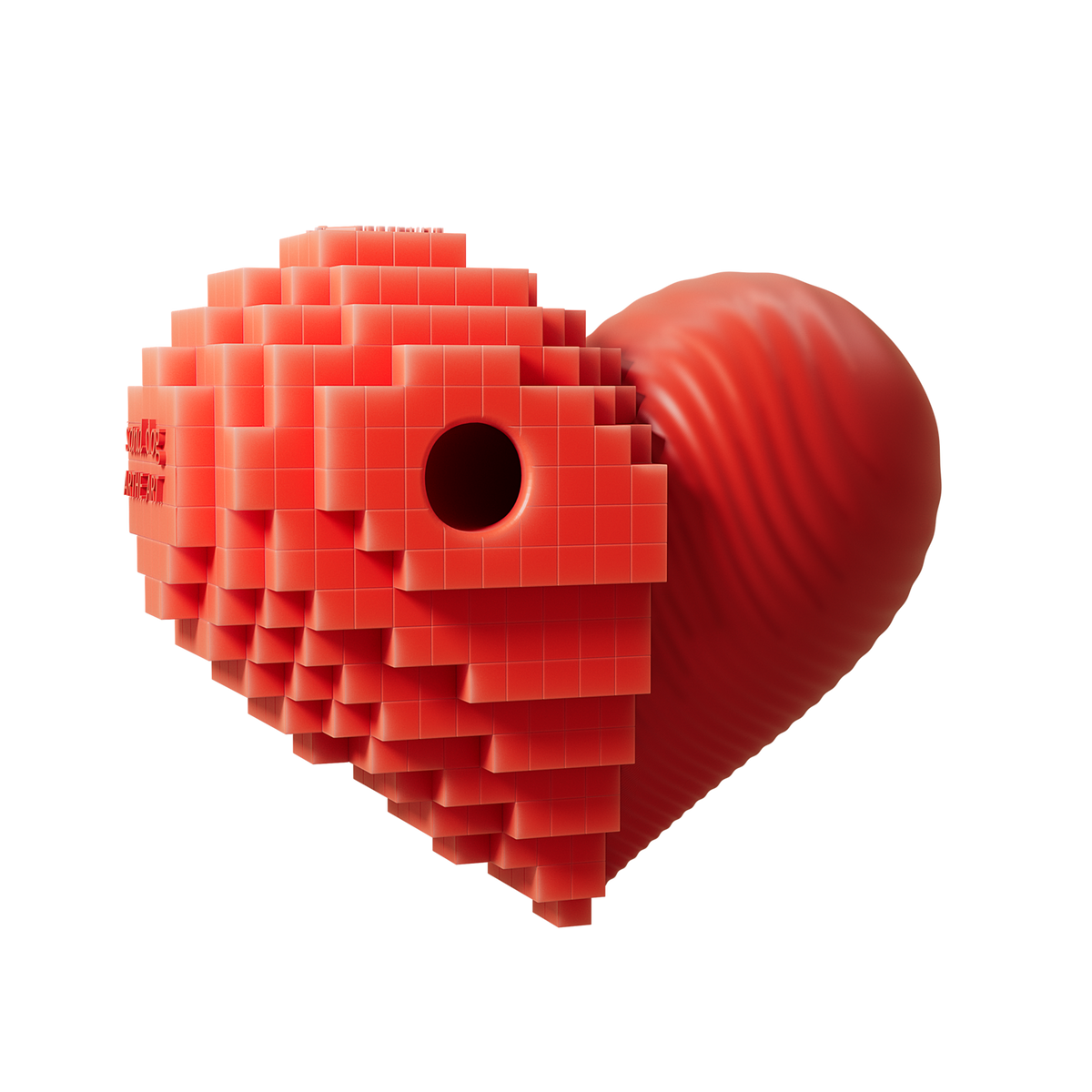 Art Heart - Watermelon