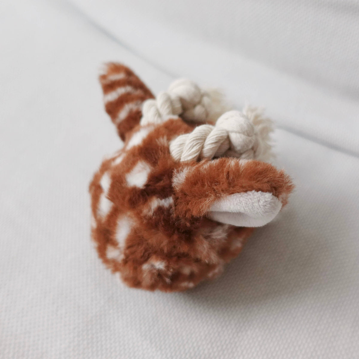 Fawn Pop Enrichment Dog Toy Squeaky Ball