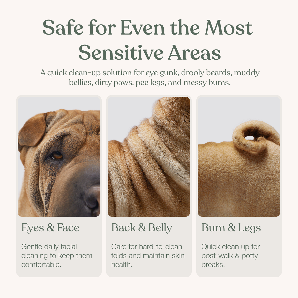 Gentle Cleanse Dog Wipes - 90 Wipes