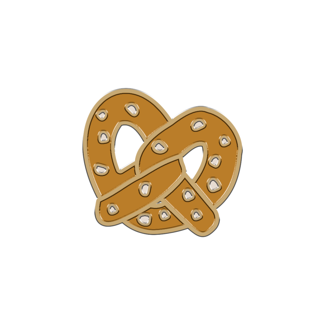 Pretzel Charm
