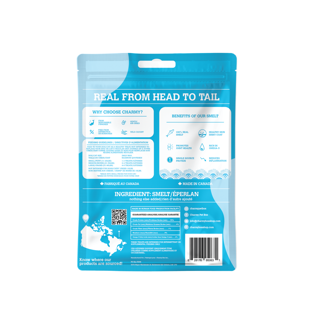 Lake Smelt - 100g / 3.5oz