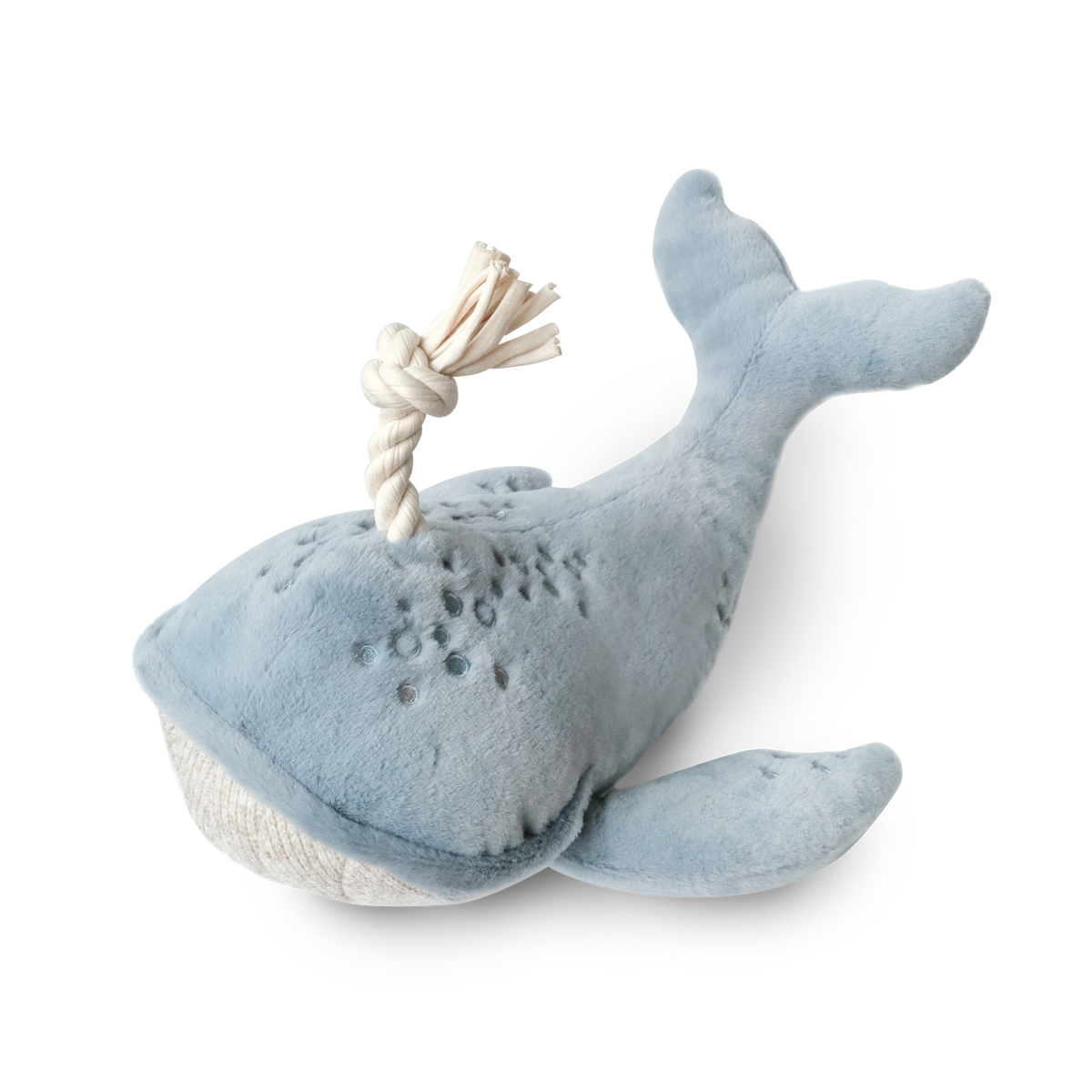 Wally the Whale Squeaky Cuddle Dog Toy