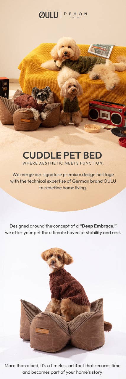 Cuddle Pet Pillow Bed