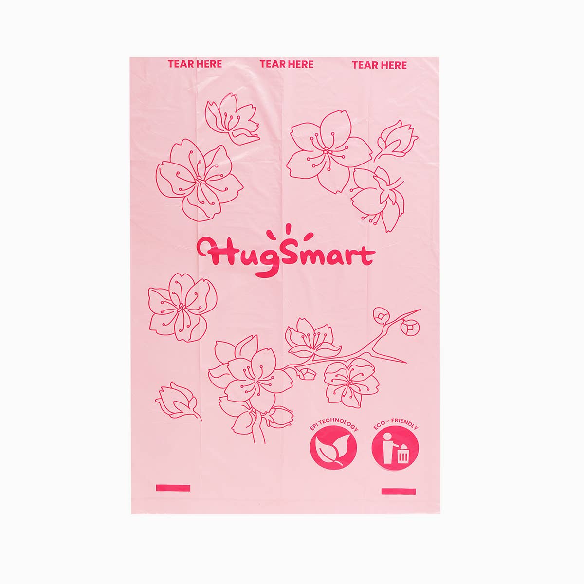 HugSmart Poop Bags  - Sakura - 8 pack