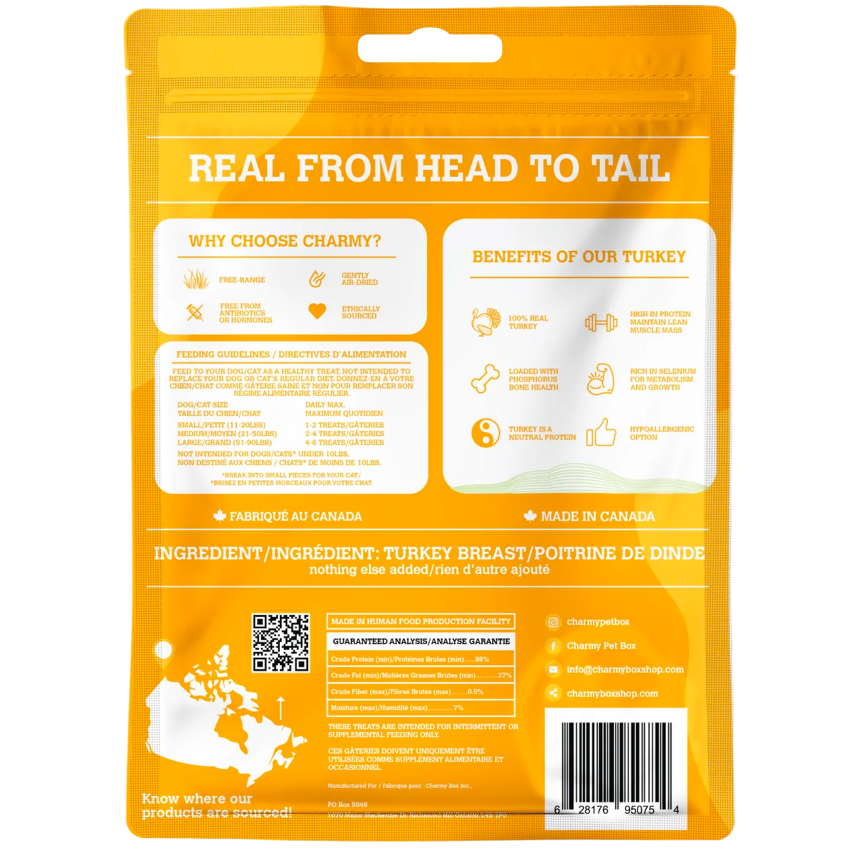 Turkey Breast - 90g / 3.2oz