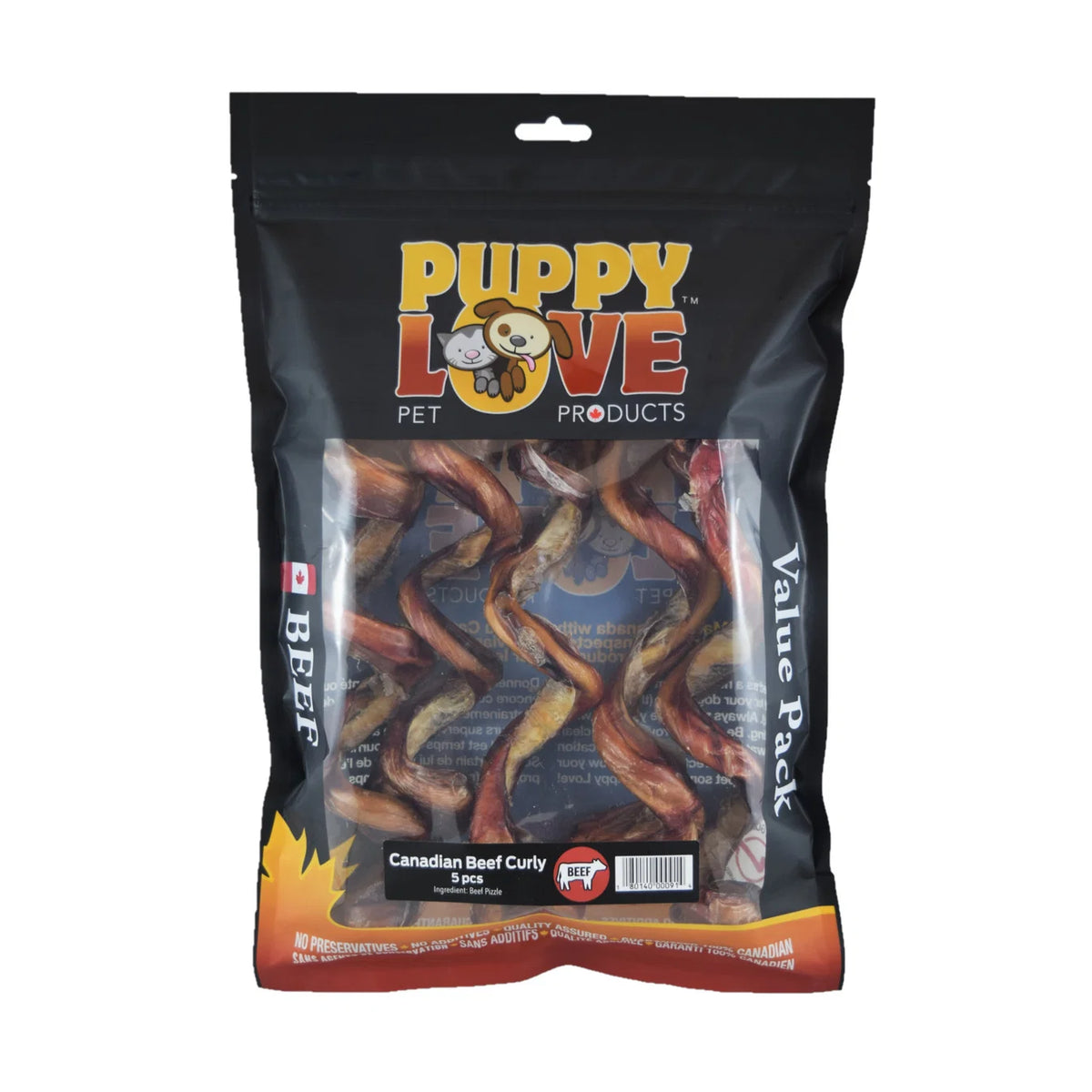 Canadian Beef Curly - 5 pack