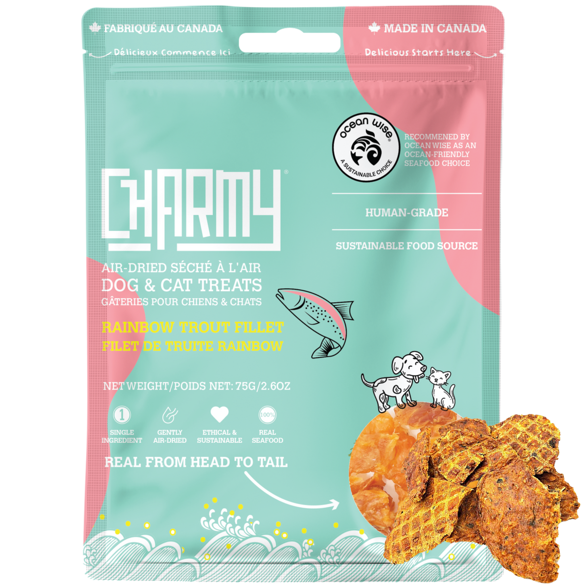 Rainbow Trout - 75g / 2.5oz