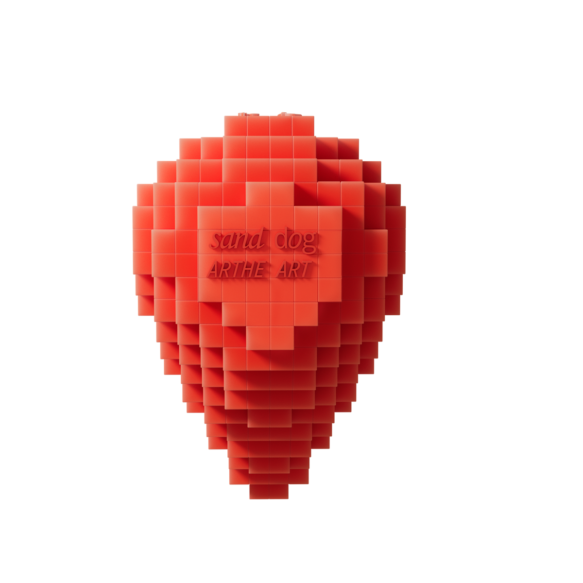 Art Heart - Watermelon